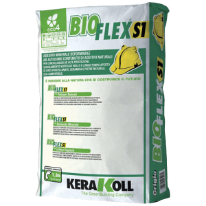 Producto adhesivo para piedra pizarra Bioflex S1 Kerakoll